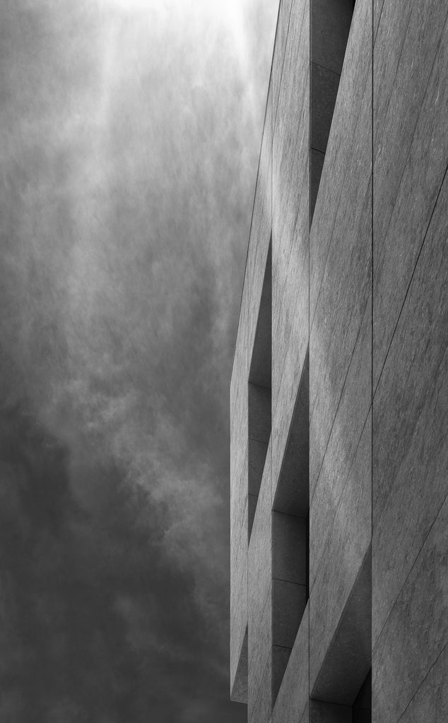 grigio alpi facade black and white