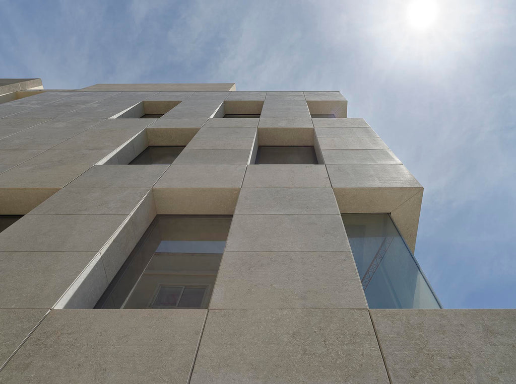 facade cladding grigio alpi malta rlautier