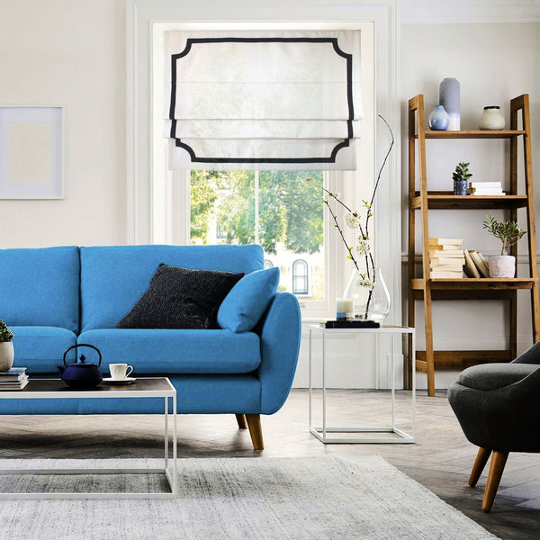 Cascade roman shade Loganova