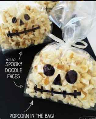 Halloween - Fantasmitas de popcorn