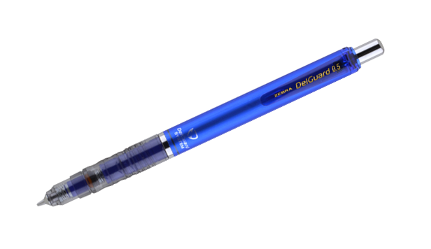 blue lead mechanical pencil