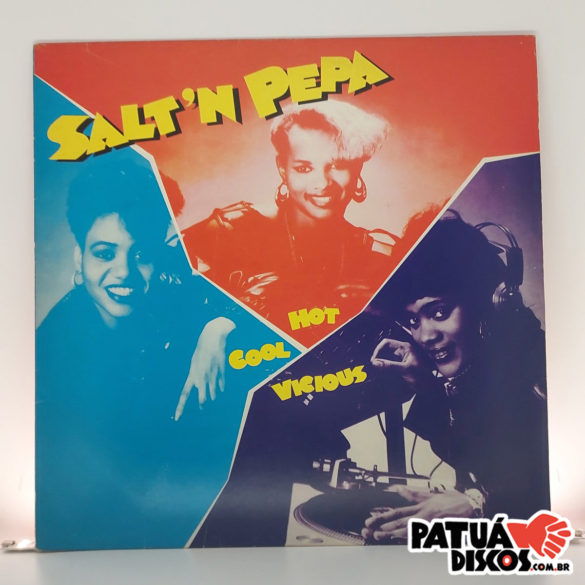 Salt'N Pepa - Hot, Cool & Vicious - LP – Patuá Discos