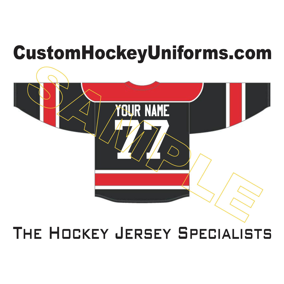 custom hockey jerseys with strings