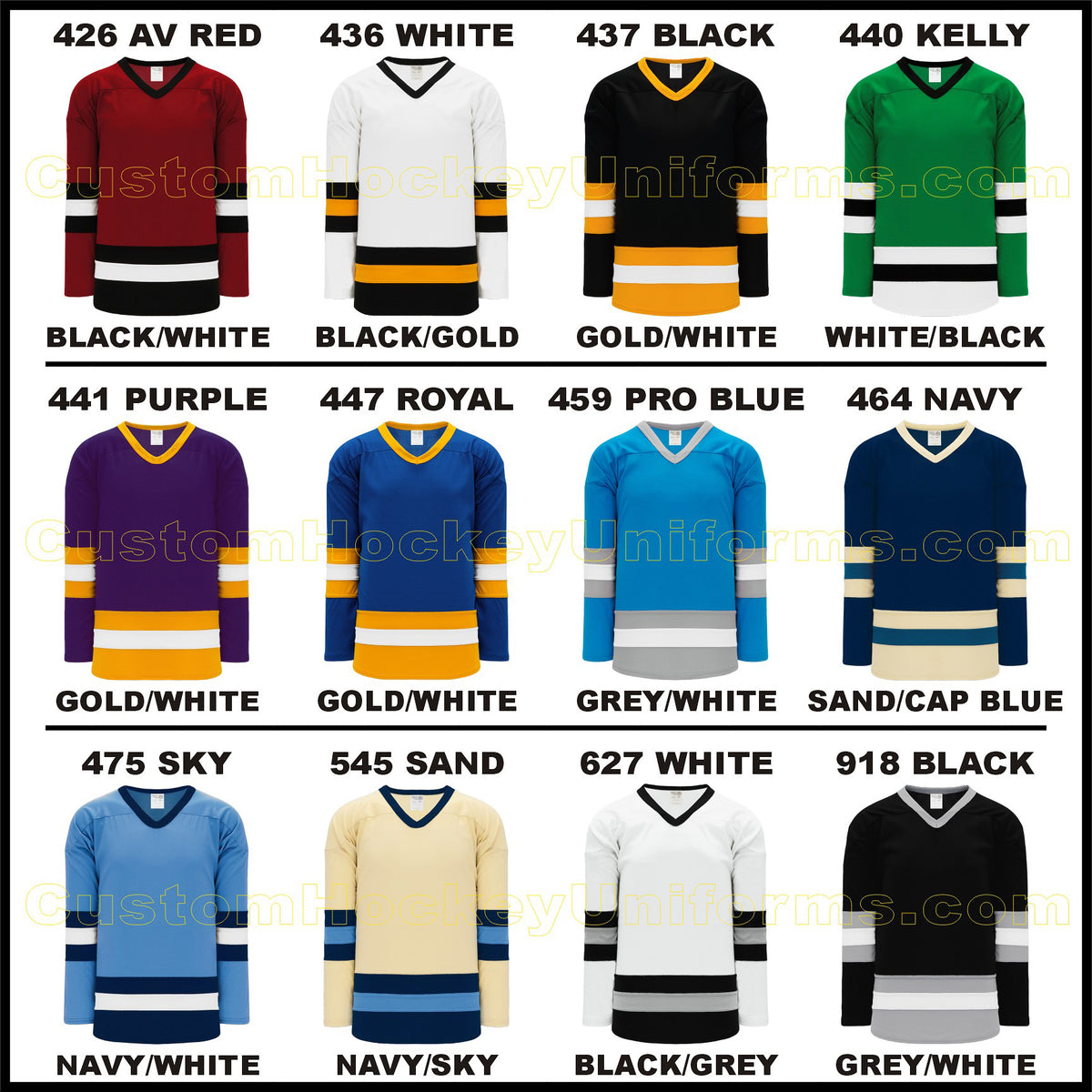 red white and blue hockey jerseys