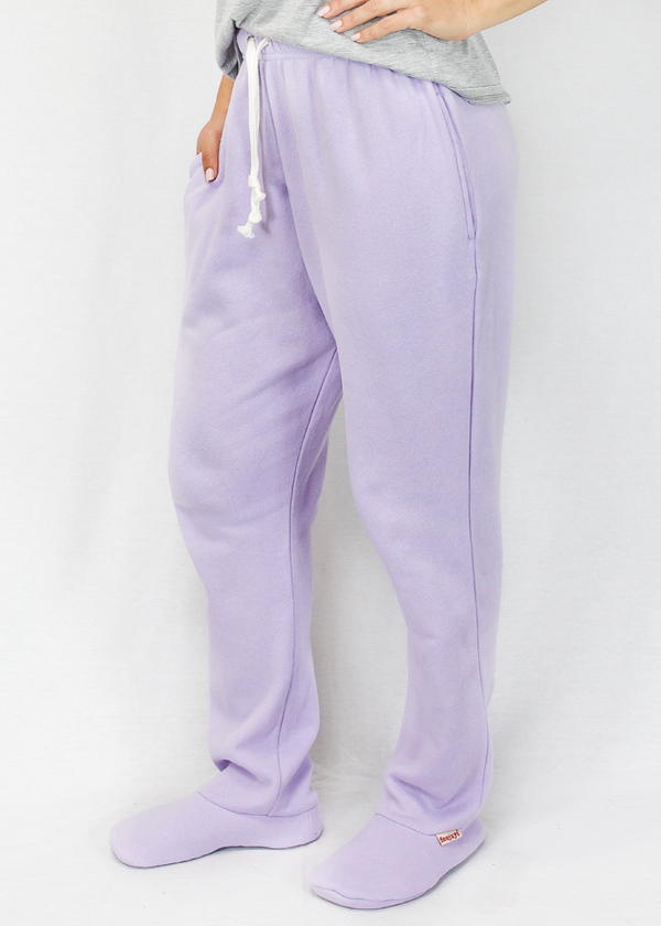 purple sweatpants womens