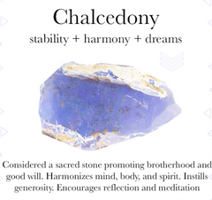 Gem properties of chalcedony