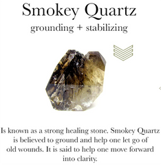 gemstone properties of smokey quartz
