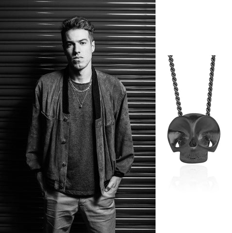 Charley Marley wears Violet Darkling's Tarsier Pendant