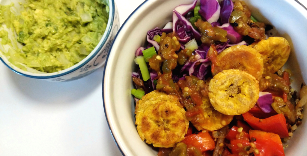 Vegetarian Plantain Bowl