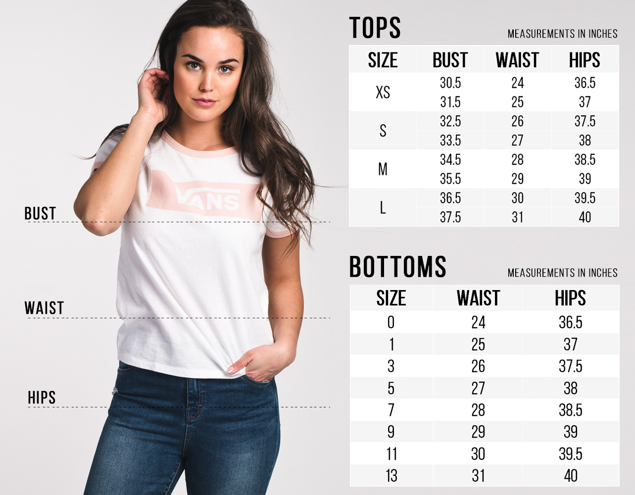 Womens Size Chart