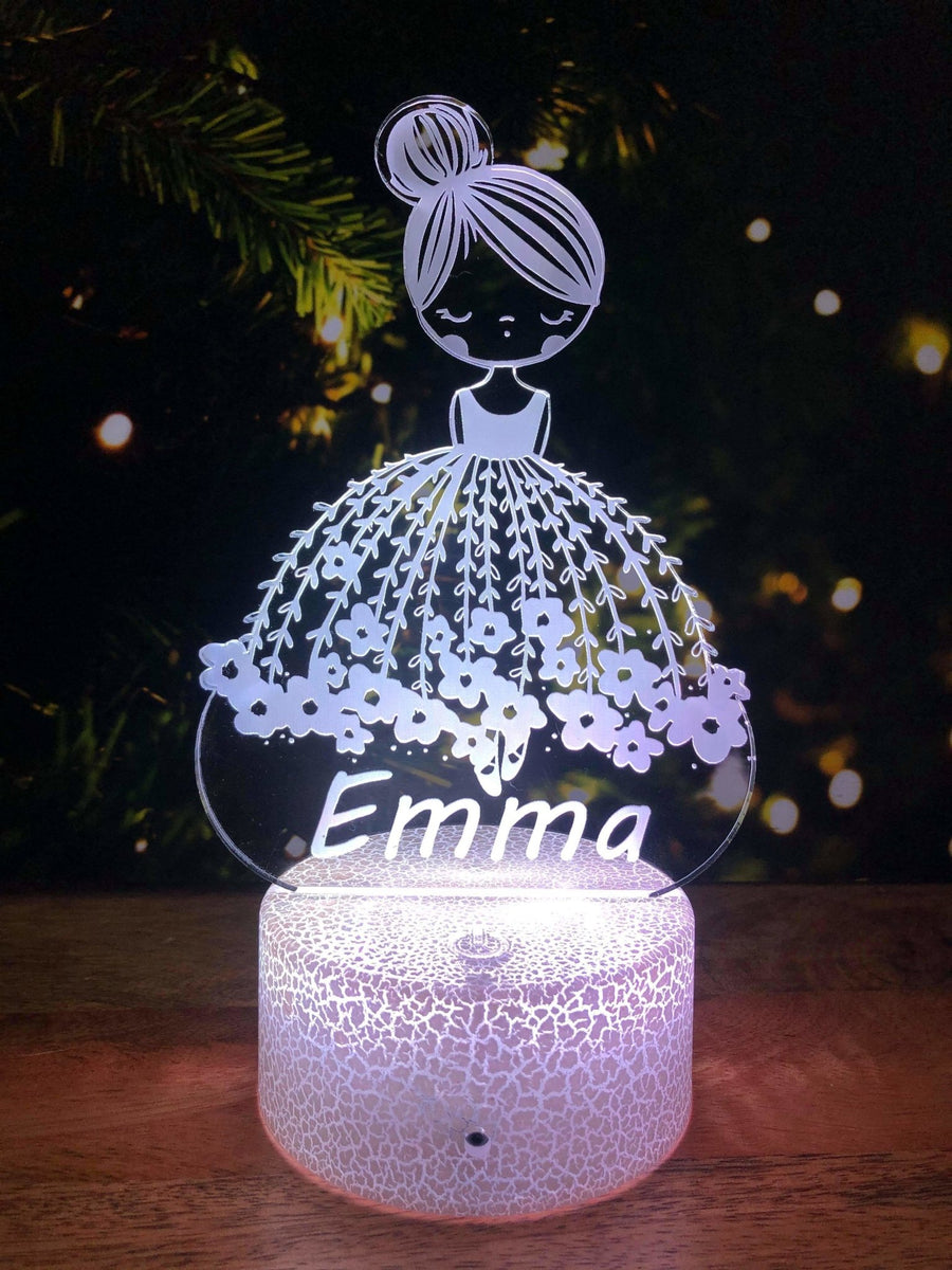 personalised childrens night lights