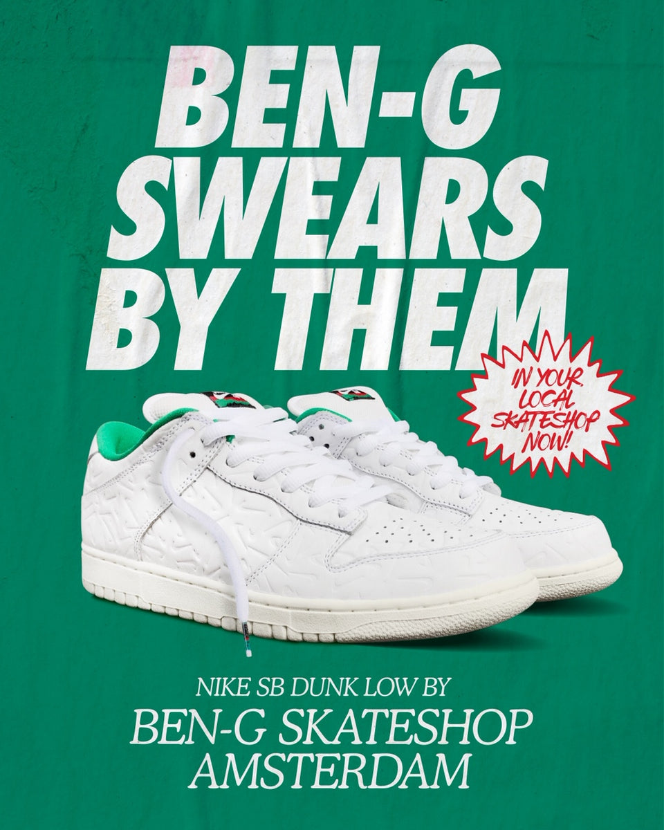 Rechtdoor Gepolijst Compatibel met Nike SB Dunk Low OG "Ben G" drops Saturday October 5th – Menu Skateboard  Shop