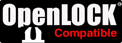 OpenLOCK compatible - official license from PrintableScenery