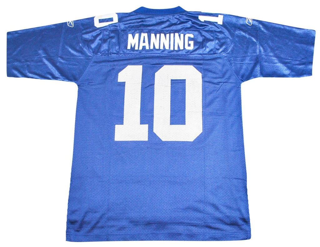 Eli Manning New York Giants Fanatics Authentic Autographed Blue Nike Elite  Jersey with Only a Giant