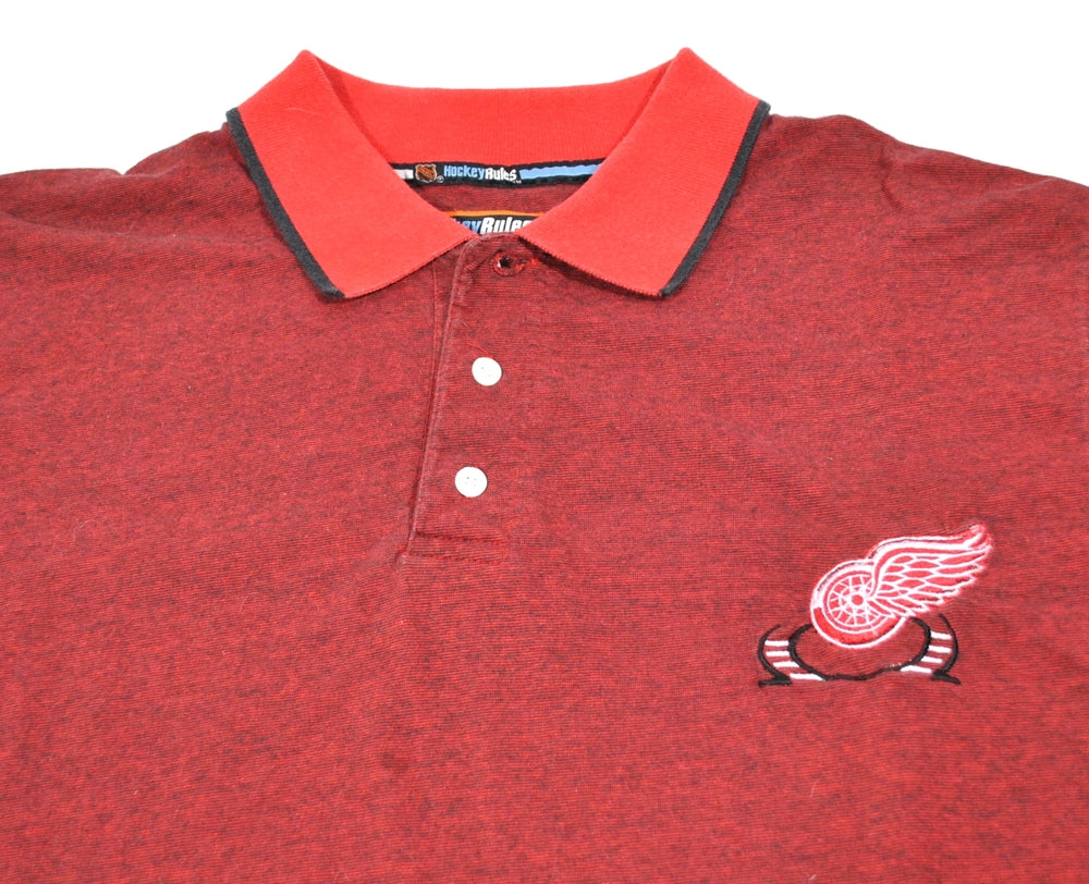 red wings polo shirt