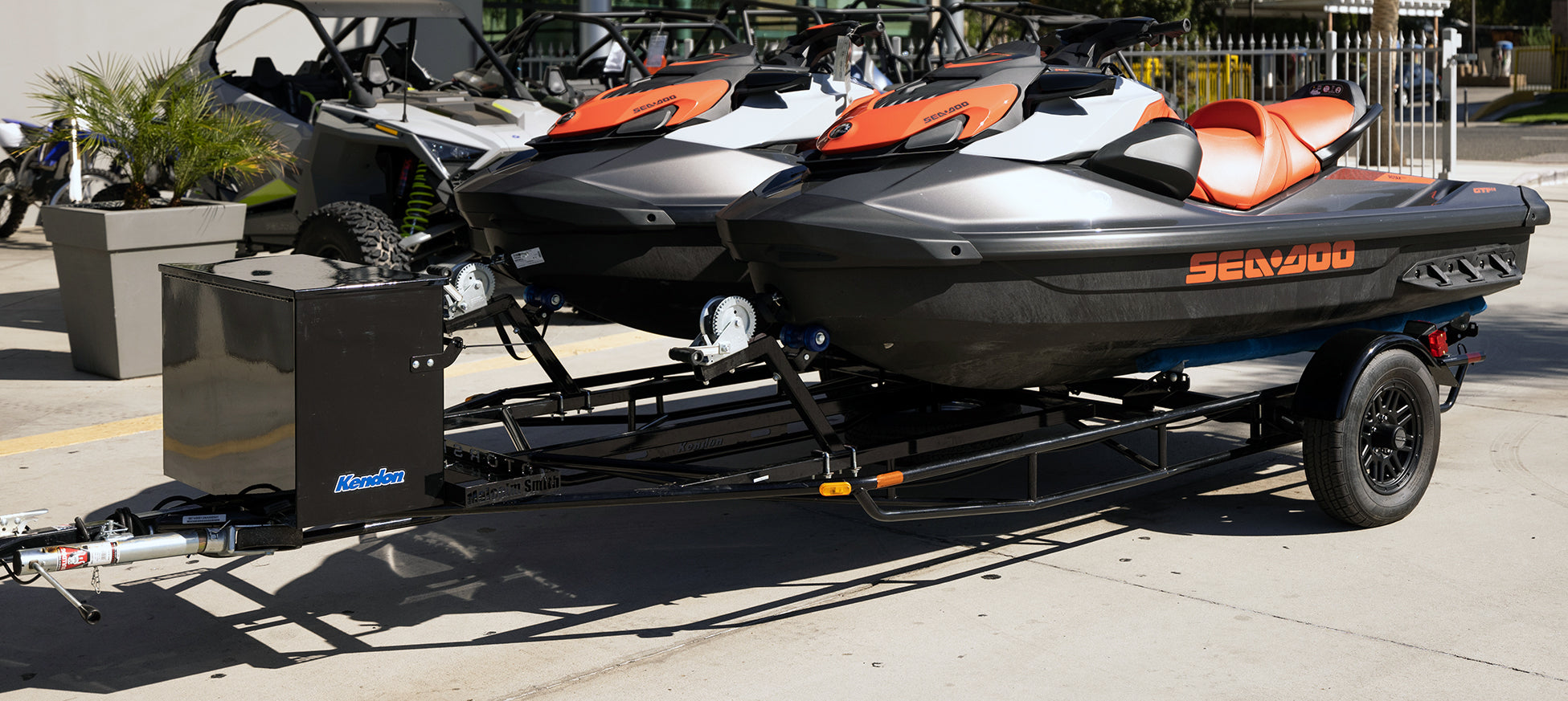 Kendon Dual PWC Trailer for Seadoos