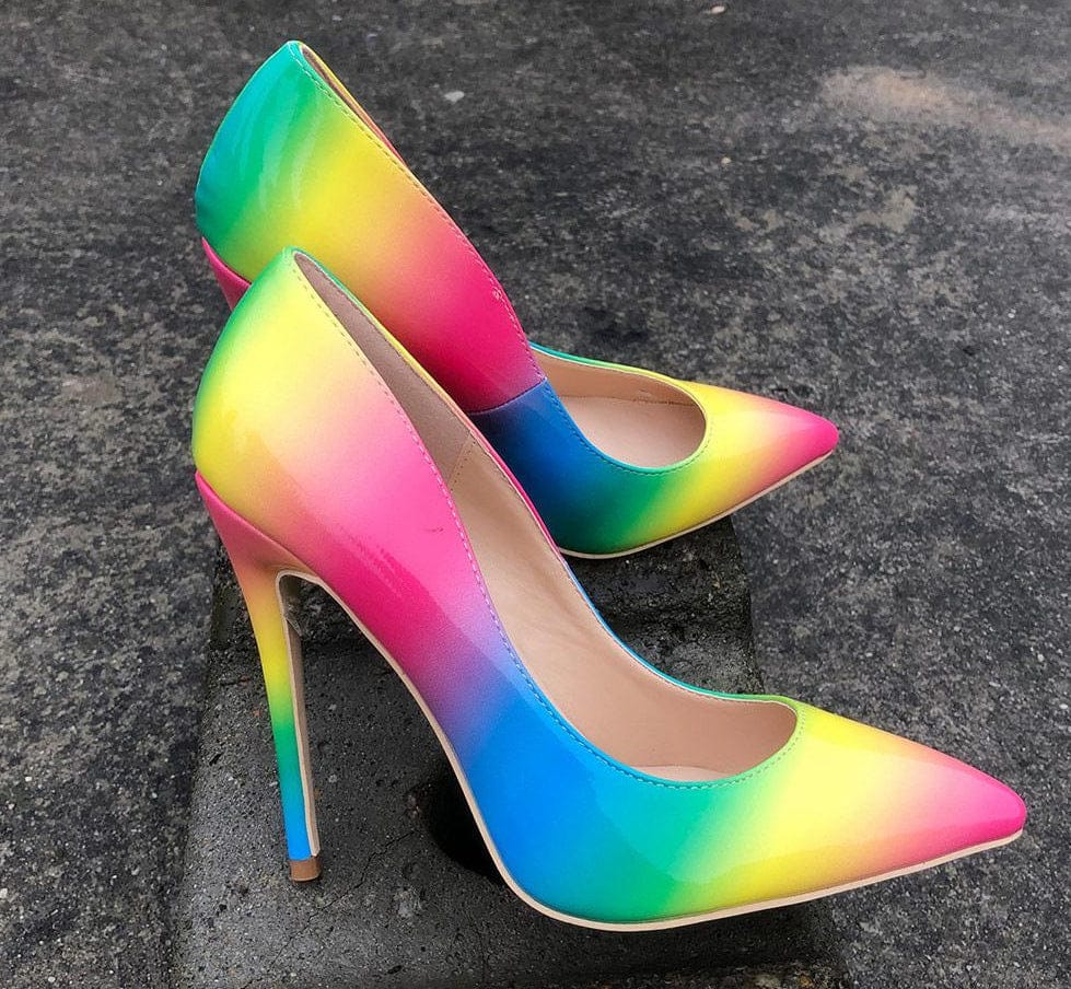 Rainbow Heels – beautyleesh.com