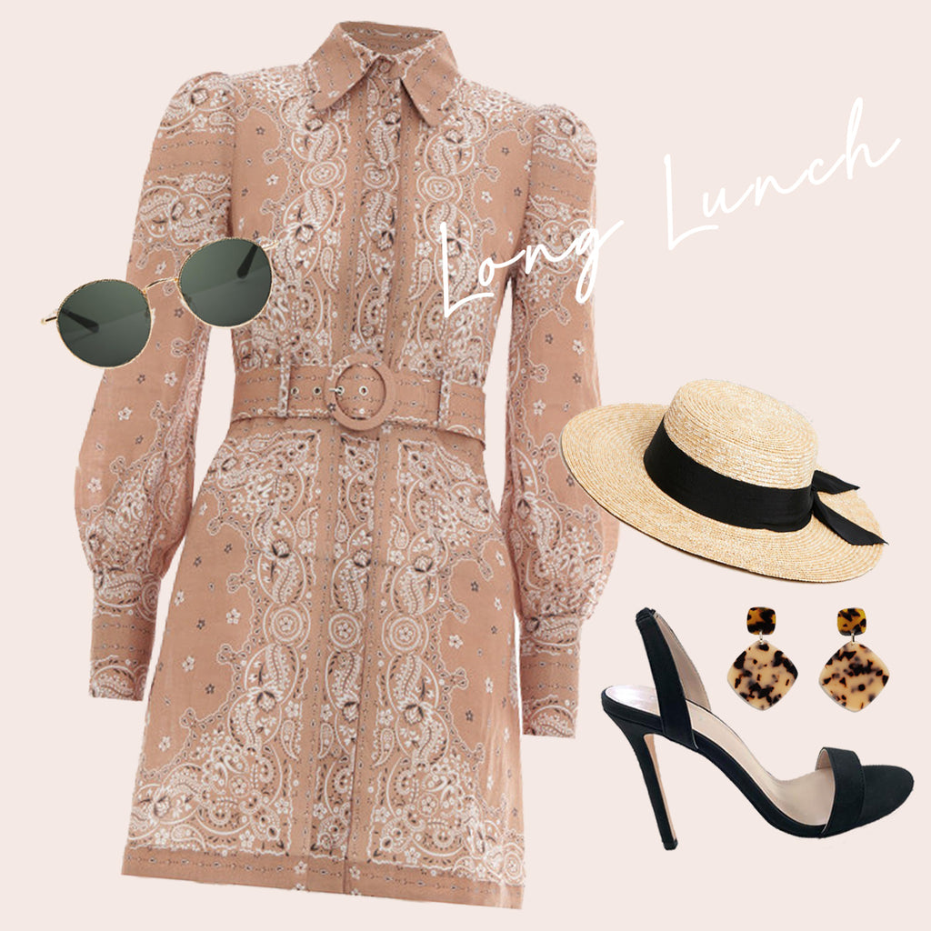 What to wear to a long lunch, long lunch outfit