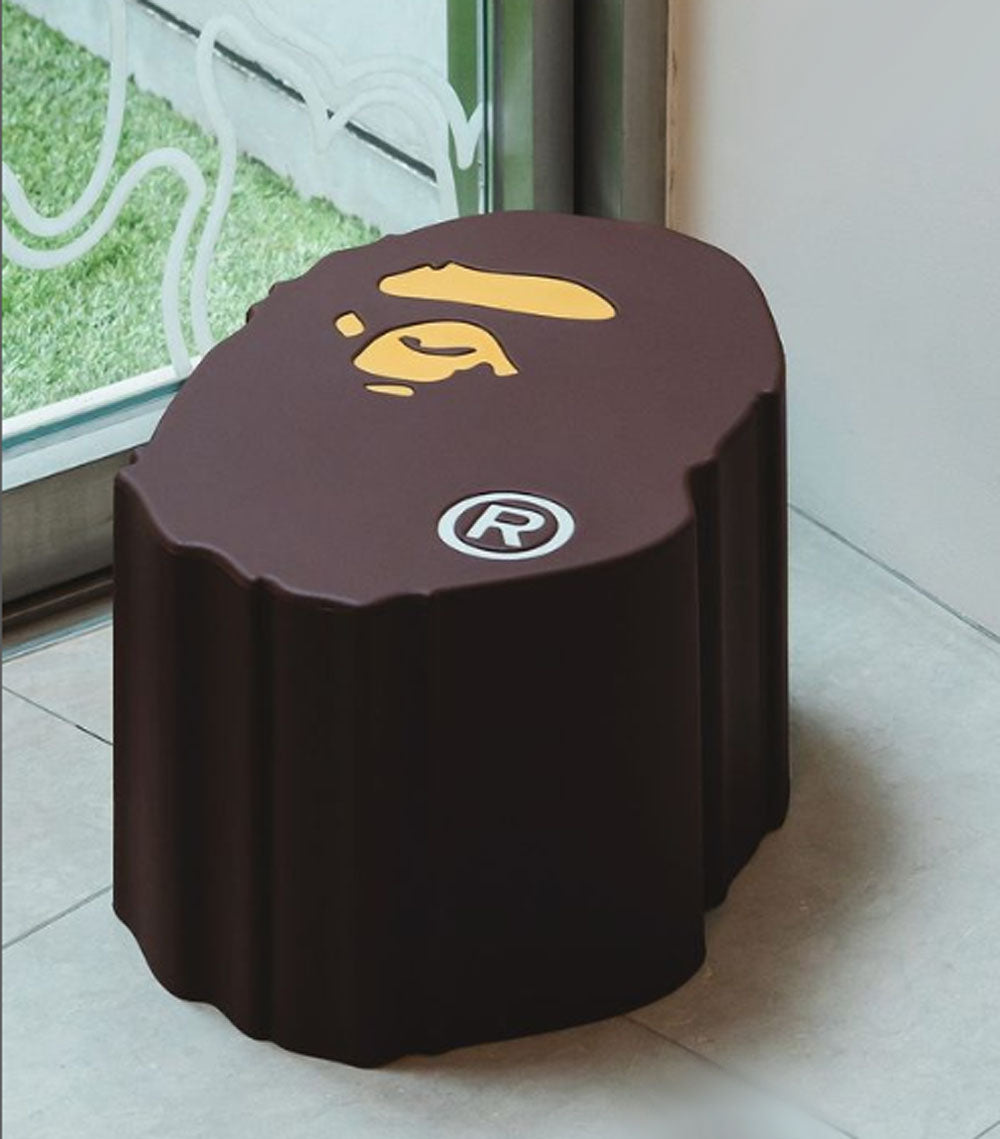 A BATHING APE APE HEAD STOOL – BAPECLUB