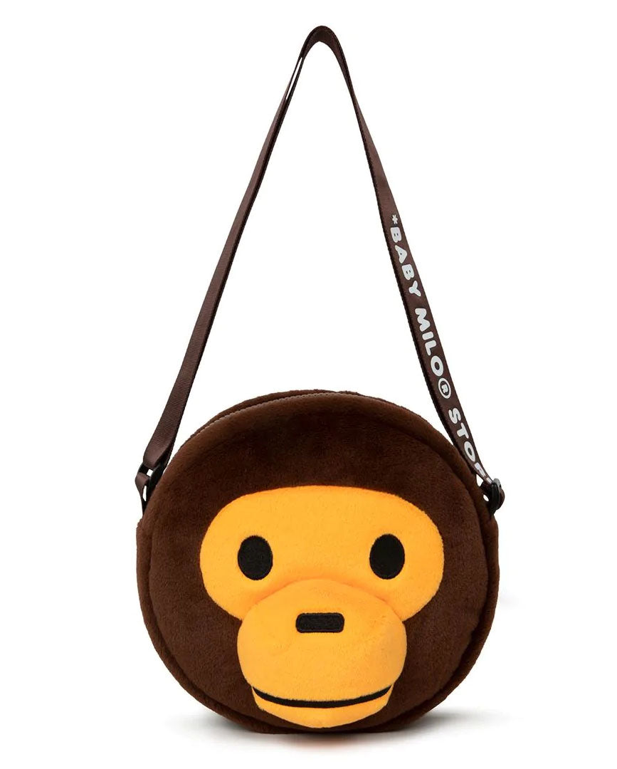 A BATHING APE BABY MILO STORE BABY MILO PLUSH CROSS BAG – BAPECLUB