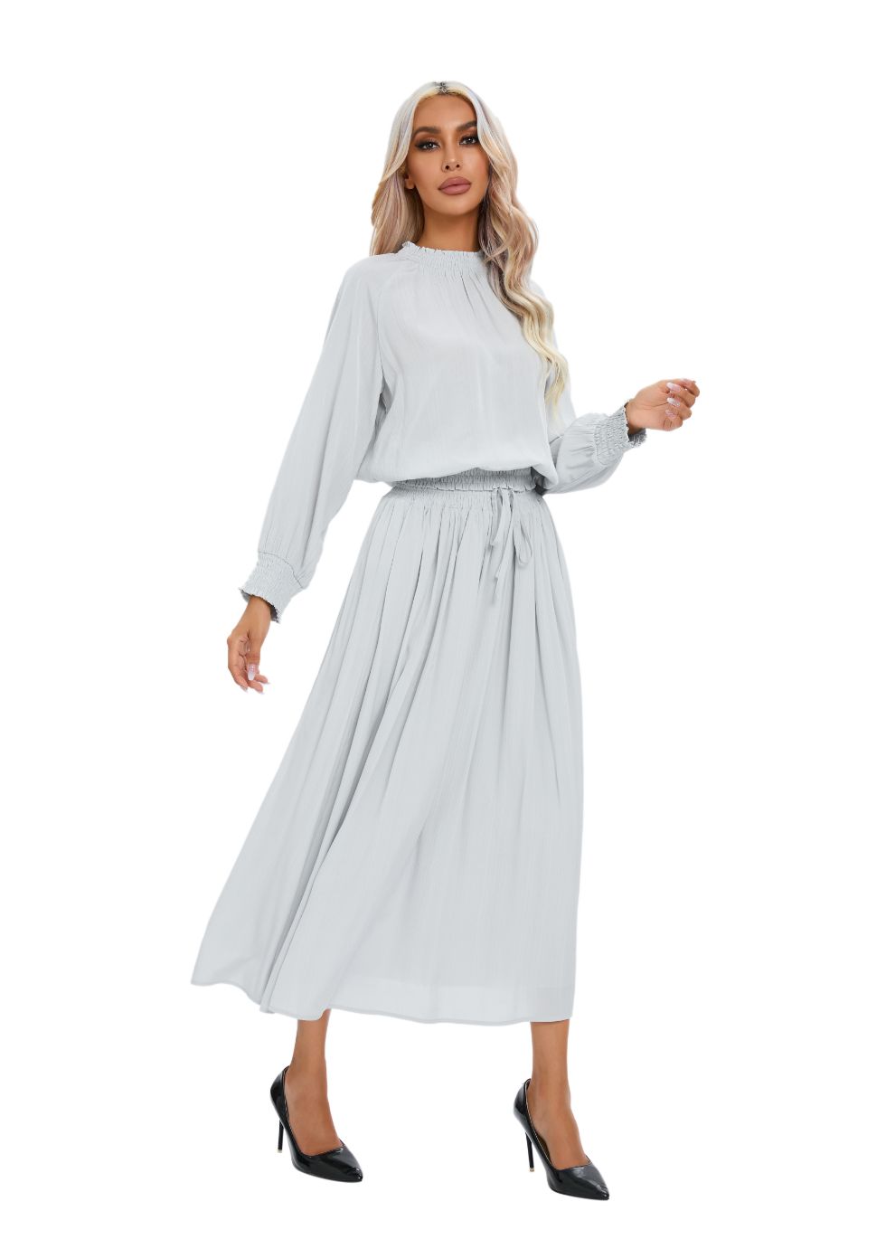 Essential Two-Piece Midi Dress Set - seilerlanguageservices