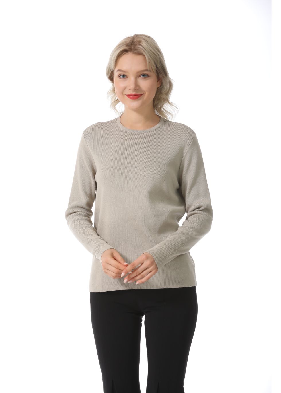 Essential Long Sleeve Sweater - seilerlanguageservices