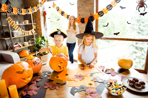 halloween fun, halloween craft, craft with kids, seasonal craft, family fun, family activities, halloween decorations