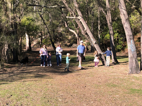 family walk, social distancing, outdoor activities, fresh air, coronavirus social distancing