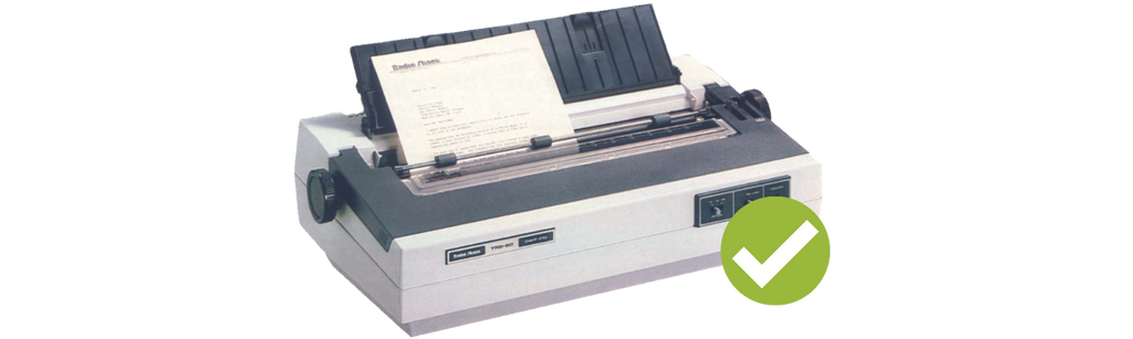 Why Matrix Printers Are Still Being Used Print Supplies