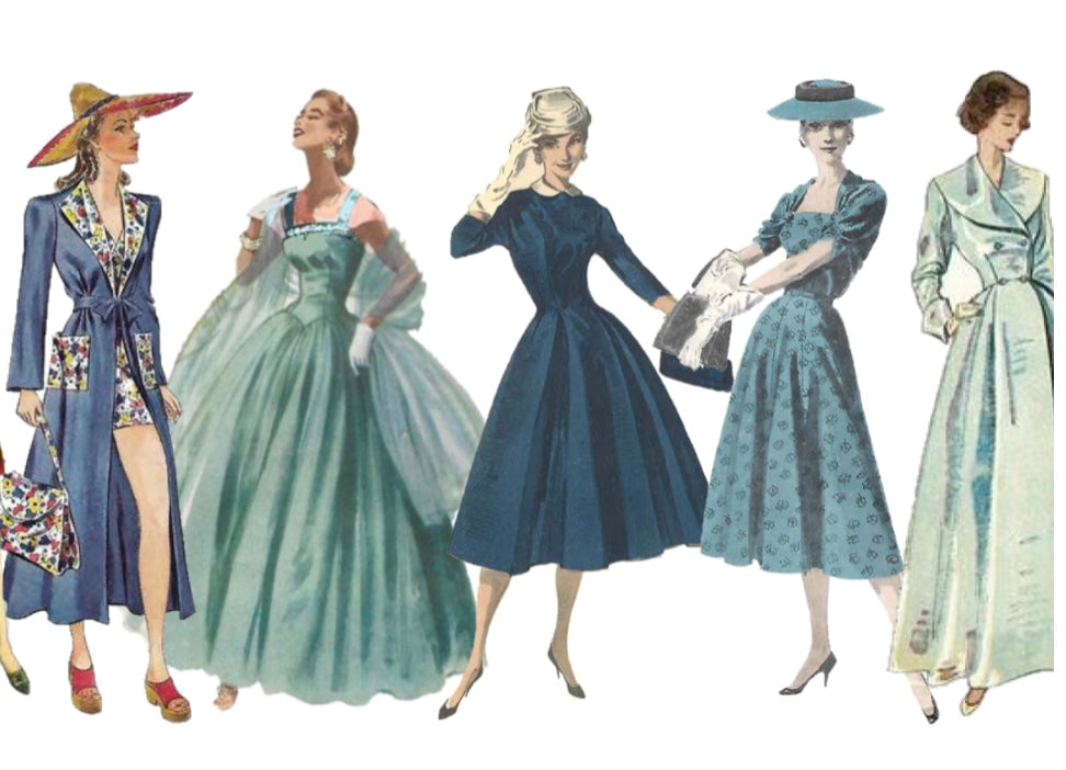 83,500 Vintage Sewing Patterns have been released for all to sew and enjoy!