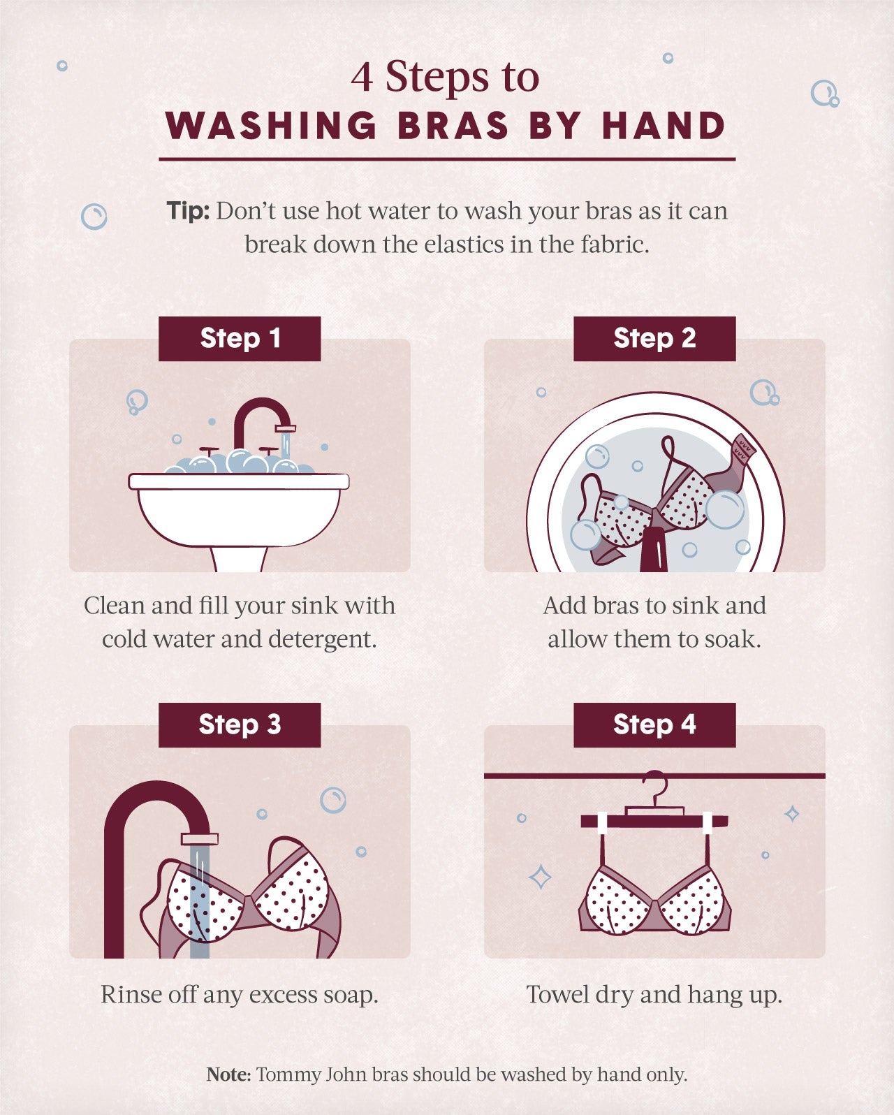 Why you should wash your bras every day
