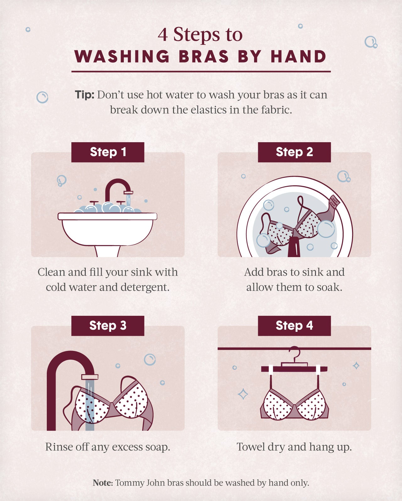 How to Wash Bras + Bra Care FAQs