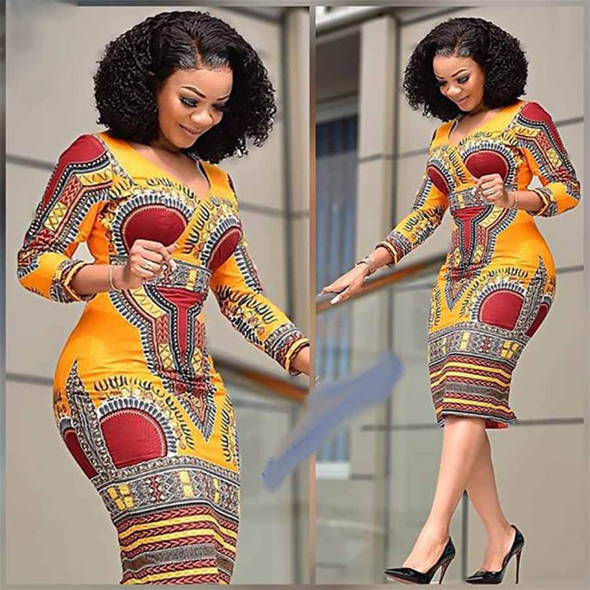 casual african dress