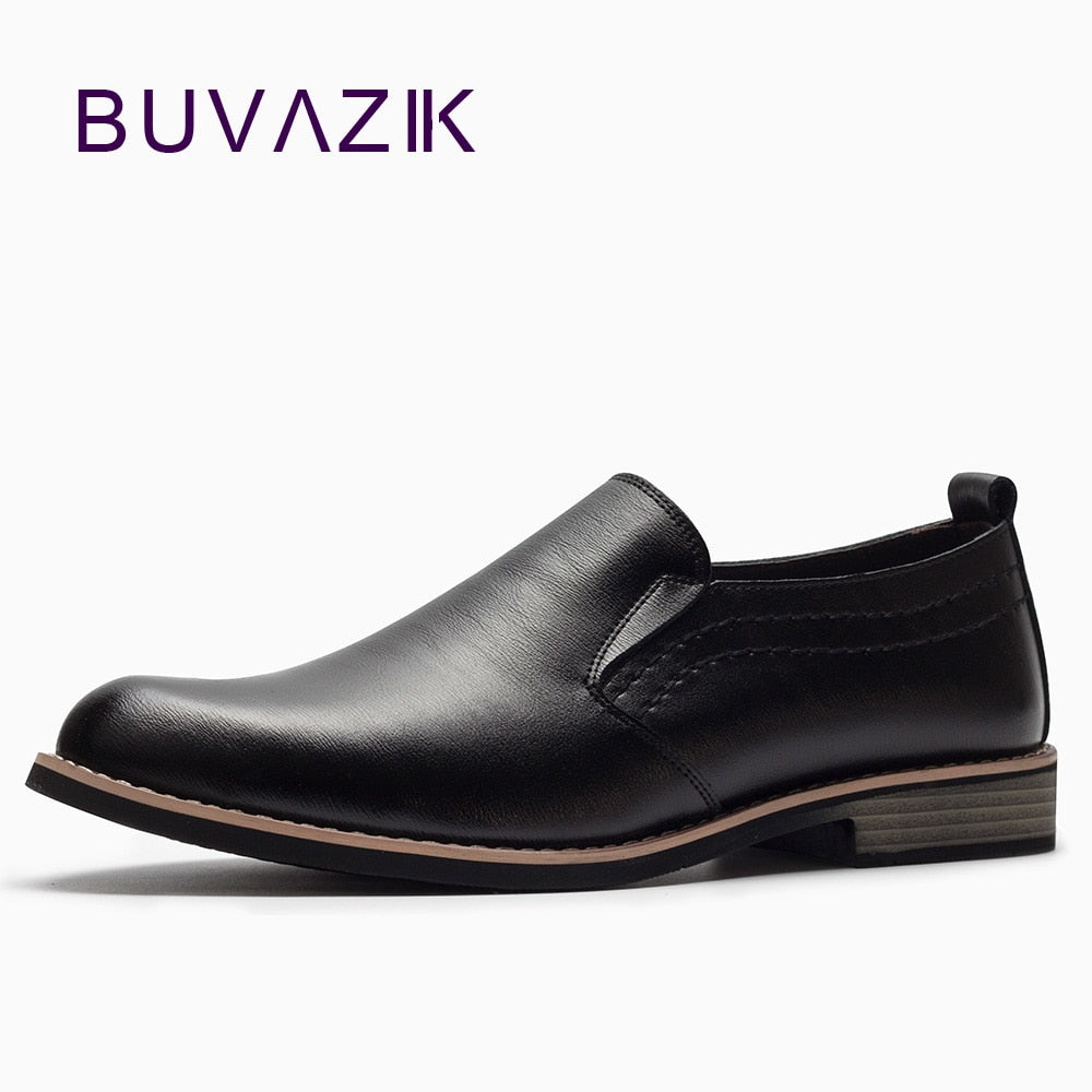 branded formal black shoes