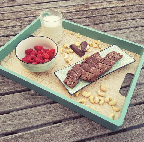 Bananenbrood met chocolade extra vezel SuperRoots Cichoreiwortelvezel