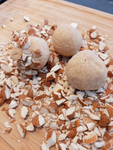 Abrikozen amandel koekjes SuperRoots Cichoreiwortelvezel tegen obstipatie minder suiker