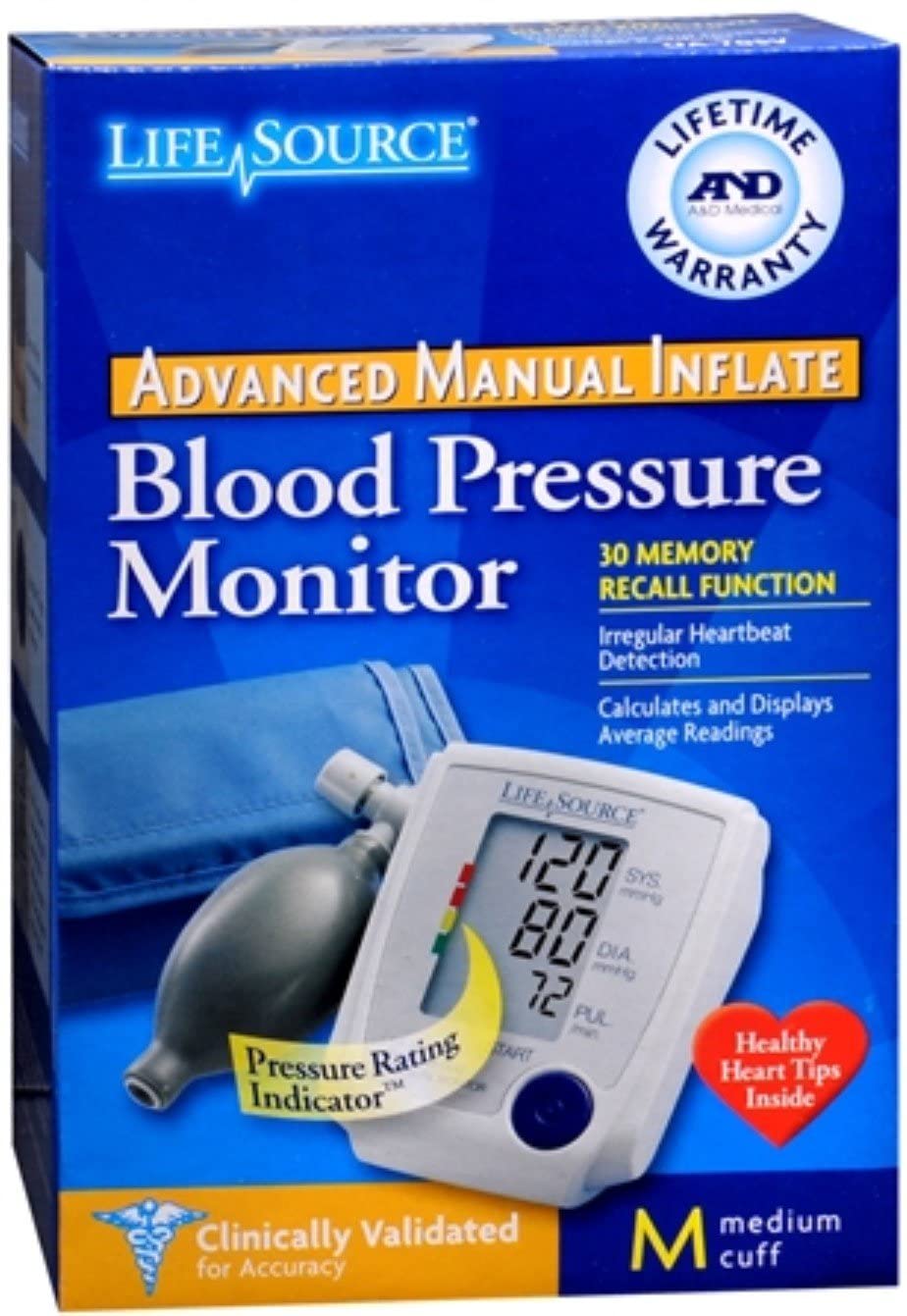 lifesource blood pressure monitor accuracy