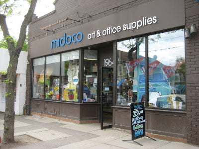 Midoco Art & Office Supplies on Queen Street East in the Beach