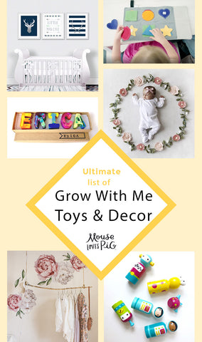 Grow With Me Toys & Decor