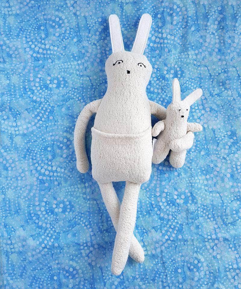 Mama Bunny Rabbit Stuffed Animal – Mouse Loves Pig