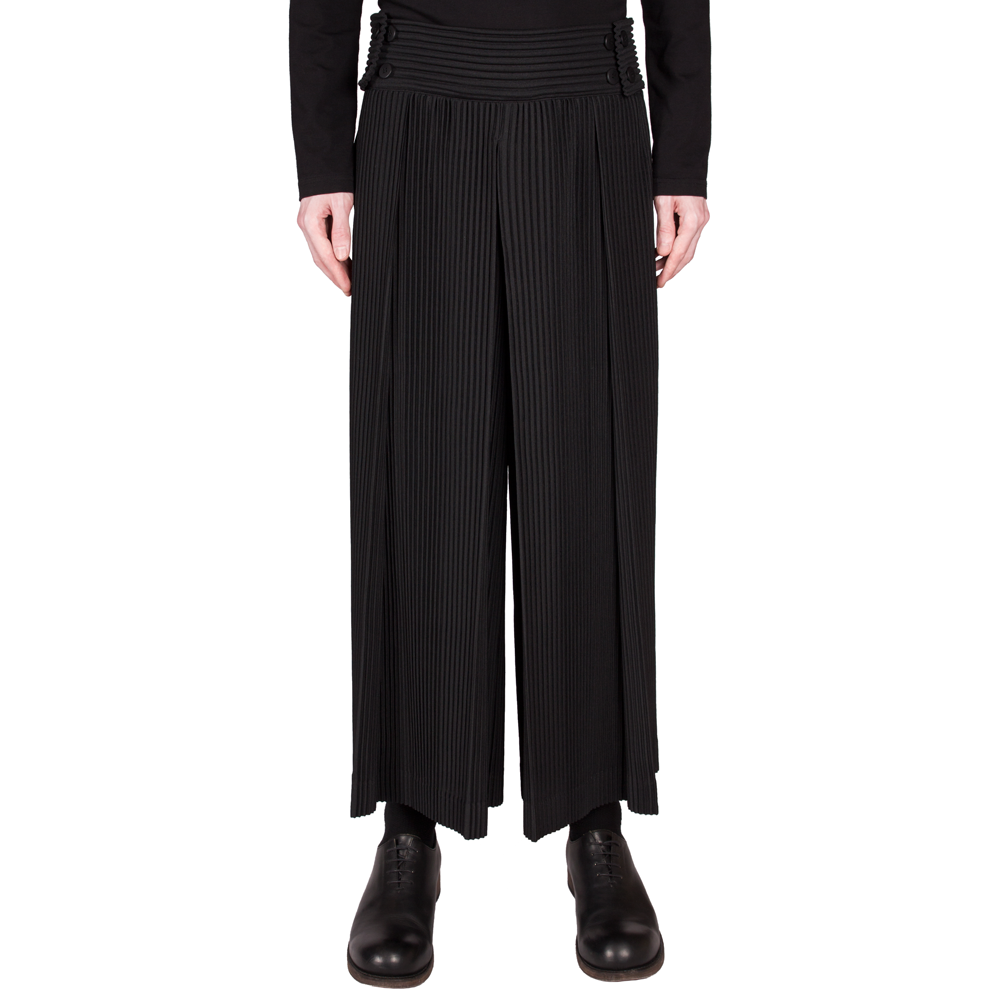 Pleated Hakama Trousers