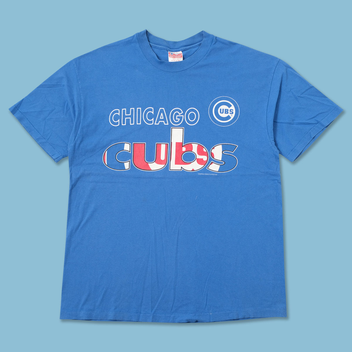 Homage Men's Homage Royal Chicago Cubs Grateful Dead Tri-Blend T