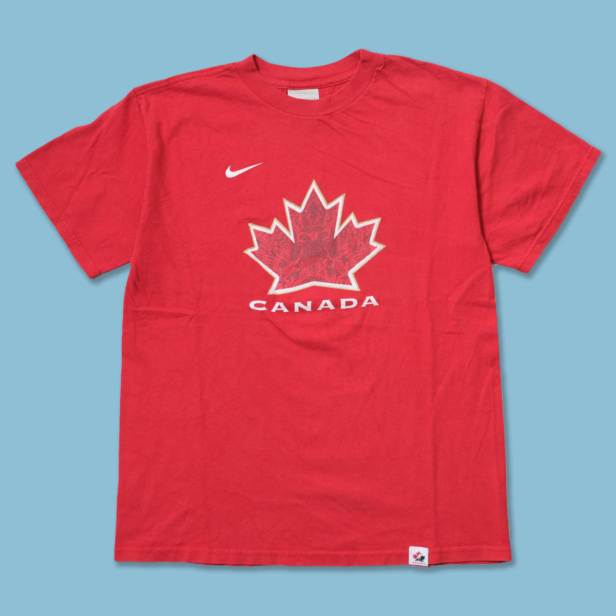 Nike Canada Hockey T-Shirt Medium | Double Double Vintage