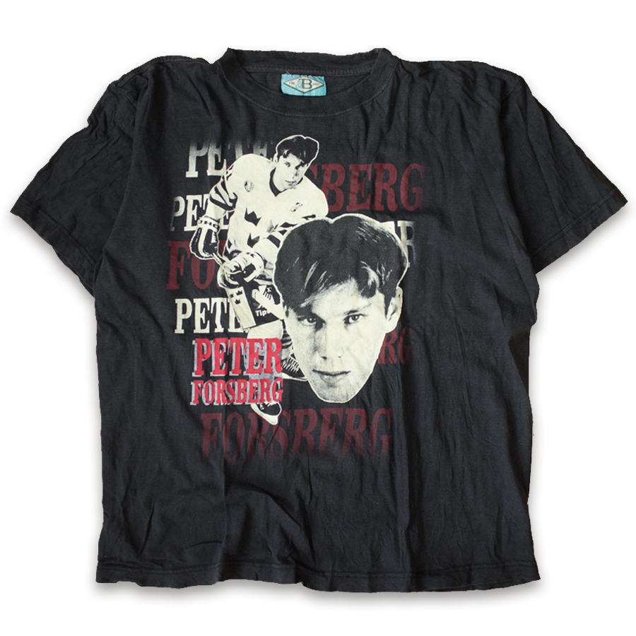 Rare Peter Forsberg T-Shirt Medium 