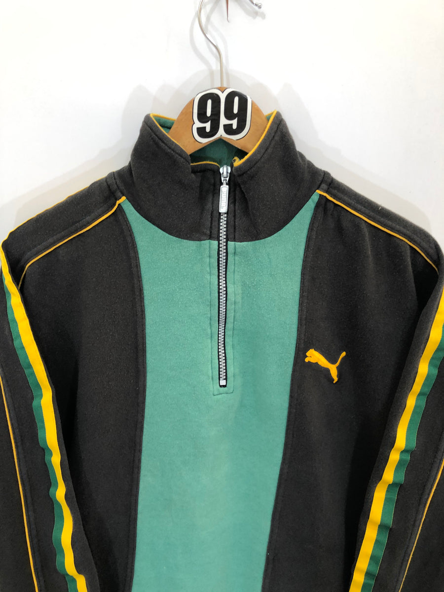 Vintage Puma Jamaica Sweatshirt 1/3 zip 