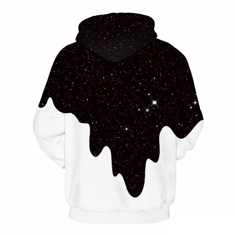 spilled milk space galaxy hoodie