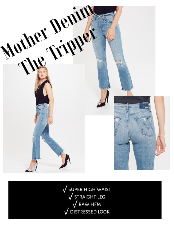 Mother Denim The Tripper Ankle Mom Jean