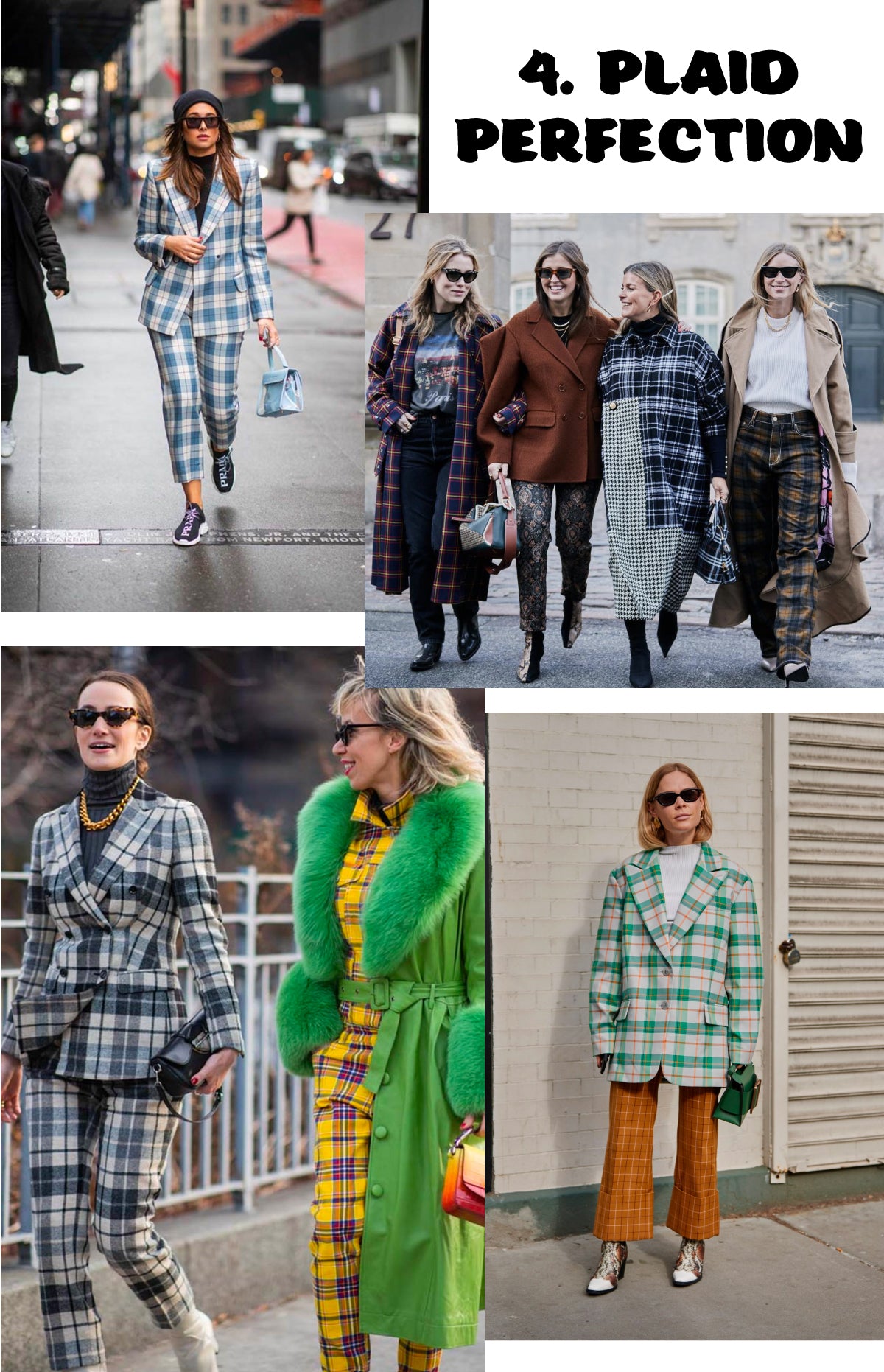 Plaid Perfection NYFW Trend Report 2019