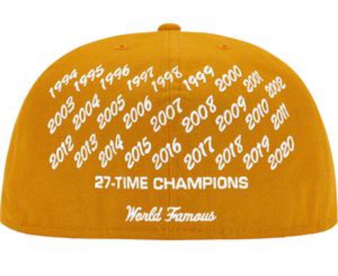 supreme 27 time champion hat