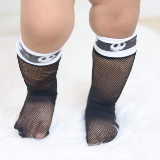 Girls Knee High & Ankle Halloween Socks 